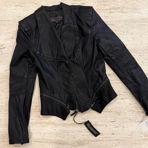 ****SOLD**** Blank NYC Black Leather Jacket